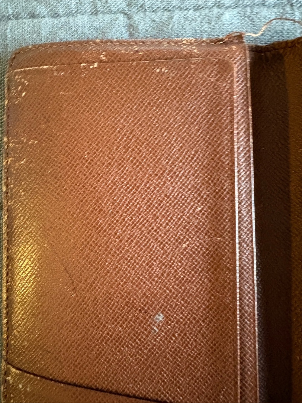 VINTAGE AUTHENTIC Louis Vuitton Porte Valeurs Cartes Crédit long monogram wallet - Picture 10 of 16